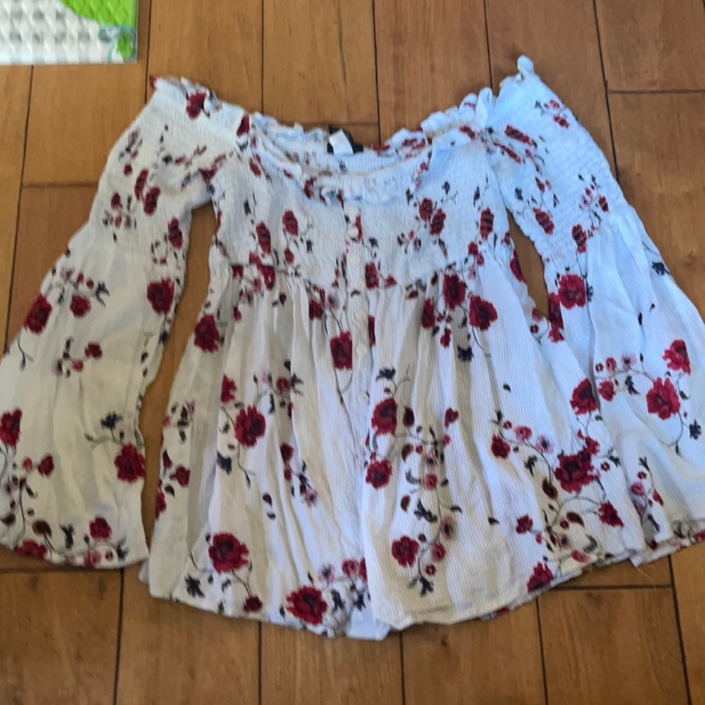 Torrid off the shoulder top